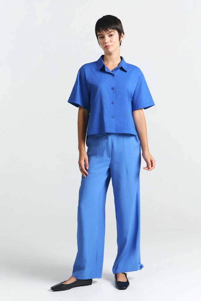 Valles blouse - klein blue from Brand Mission