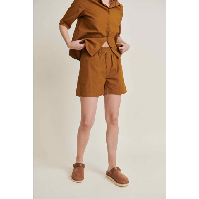 Silje shorts - tapenade from Brand Mission