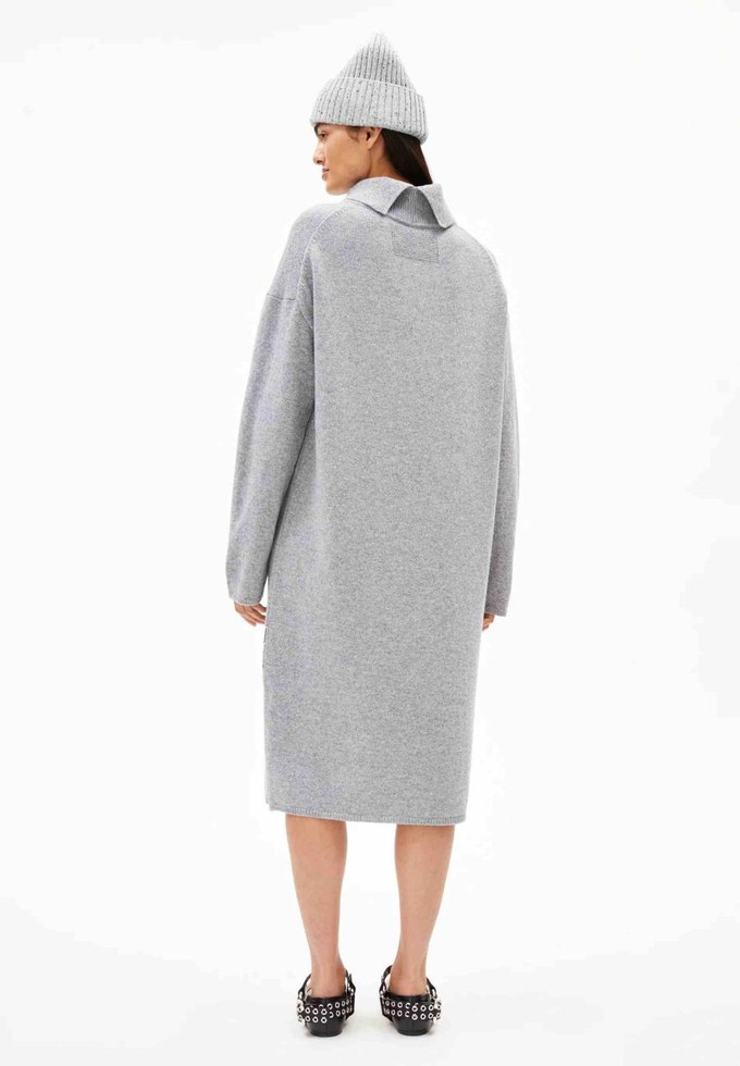 Aradiaa jurk - silver melange from Brand Mission