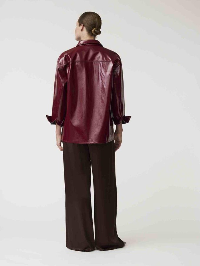 Louise shacket - merlot from Brand Mission