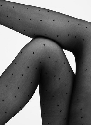 Panty Doris dots - zwart from Brand Mission