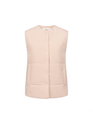 Gewatteerde bodywarmer - oat milk from Brand Mission