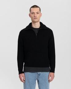 Morgan sweater - jet black via Brand Mission