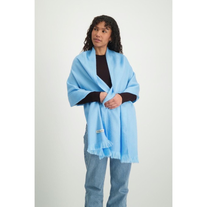 Alpaca sjaal - sky blue from Brand Mission