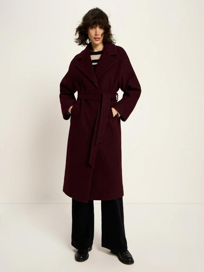 Walkmantel - bordeaux from Brand Mission