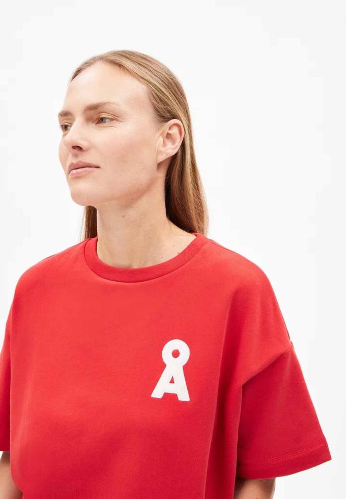 Bamikaa sweater - coral blush from Brand Mission
