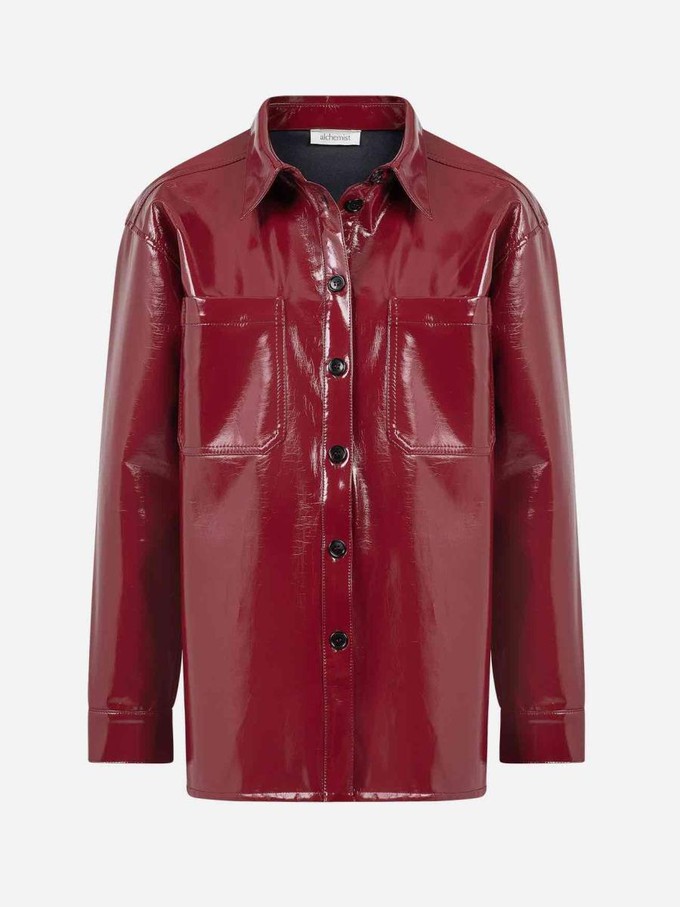 Louise shacket - merlot from Brand Mission