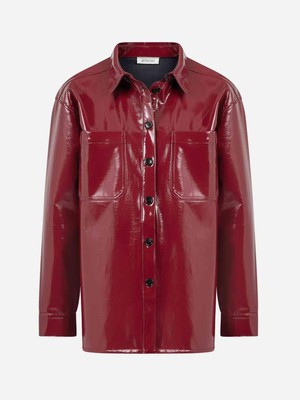 Louise shacket - merlot from Brand Mission