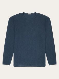 Structured slub sweater - total eclipse via Brand Mission