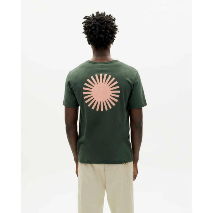 Coral Sol t-shirt - bottle green from Brand Mission