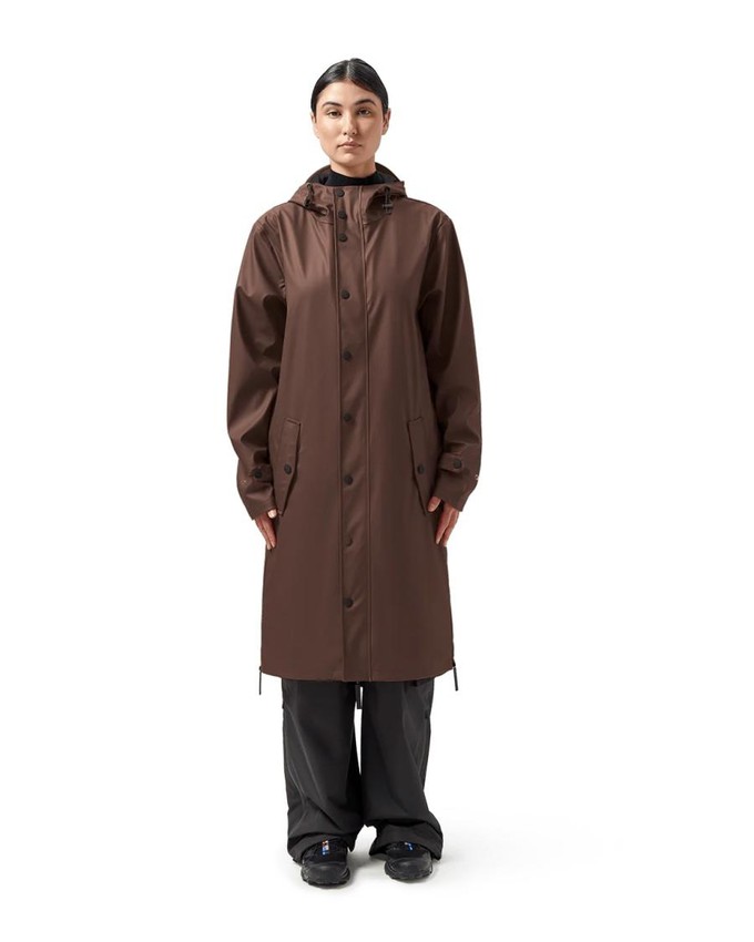 Maium regenjas - macassar brown from Brand Mission