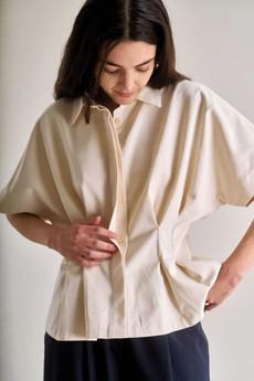 Amalie blouse - cream via Brand Mission