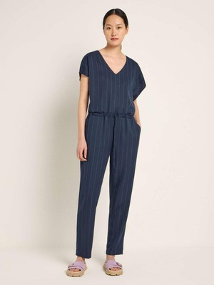 Jumpsuit - midnight / offwhite from Brand Mission