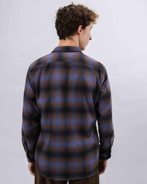 Pixel check overshirt from Brand Mission