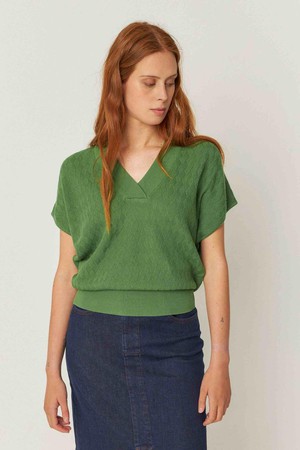 Garazi sweater - basil green from Brand Mission