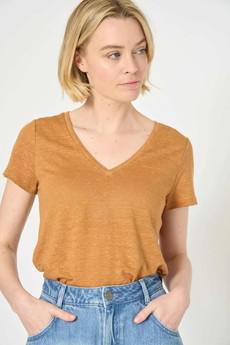 Tanisha top - camel via Brand Mission
