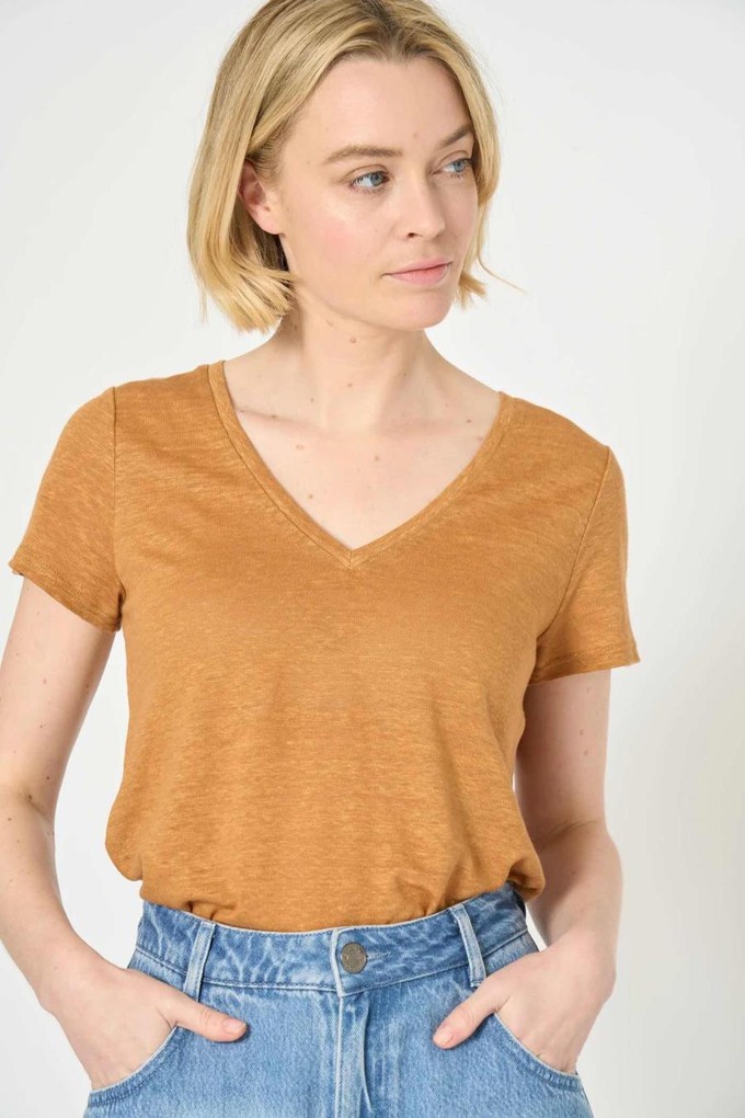 Tanisha top - camel from Brand Mission