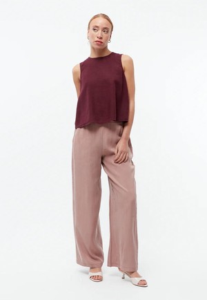 Marla pantalon - rosewood from Brand Mission