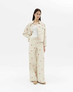 Frans sol chain jacket - ecru from Brand Mission
