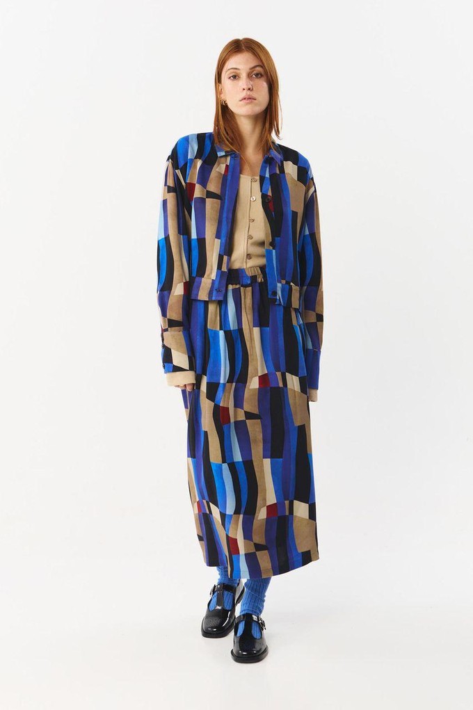 Lure blouse viscose - print move from Brand Mission