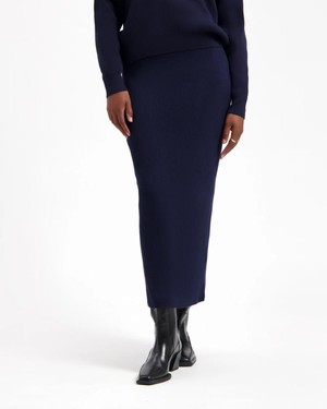 Keira skirt - dark navy from Brand Mission