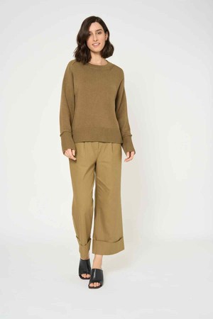 Lola trui - khaki from Brand Mission
