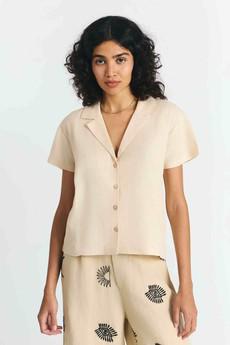 Shangha blouse - tapioca via Brand Mission