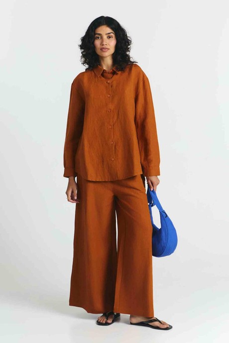 Iya blouse - clay from Brand Mission