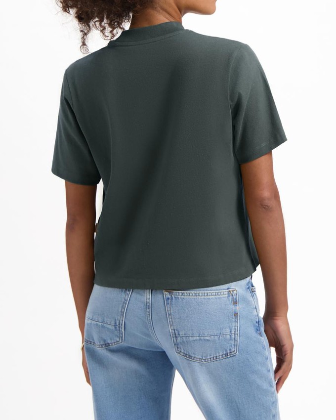 Jill heavy tee - woodland grey from Brand Mission