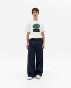 Zach t-shirt trees - white via Brand Mission