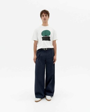 Zach t-shirt trees - white from Brand Mission