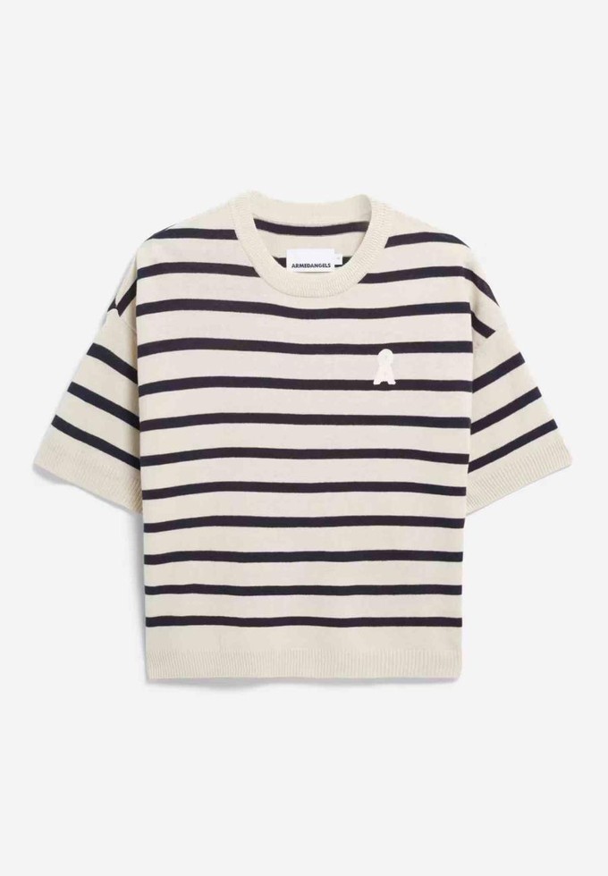 Lizaa lino top - stripes from Brand Mission