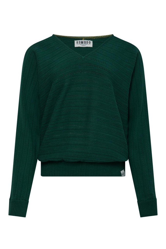 Clover batwing top - dark green from Brand Mission