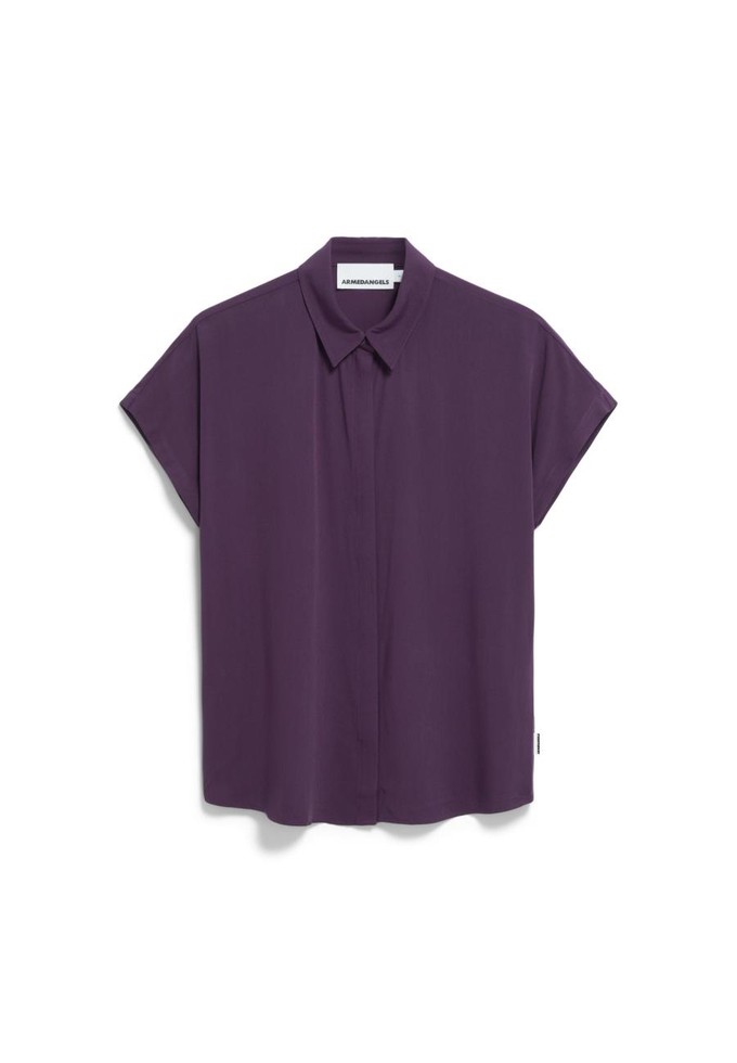 Larisaana blouse - vivid voilet from Brand Mission