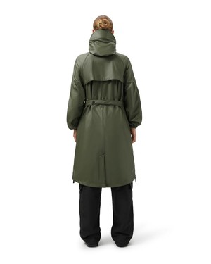 Original saddle regenjas - army green from Brand Mission