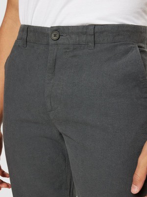 Chuck flannel pant - gray pinstripe from Brand Mission