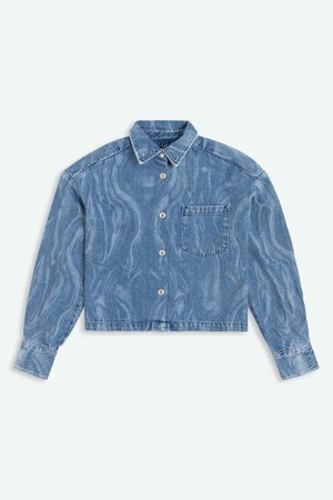Quinn denim jacket - elliot laser from Brand Mission