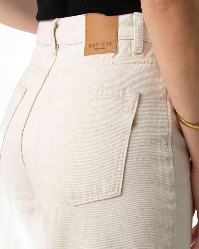 Lucy loose jeans - ecru from Brand Mission