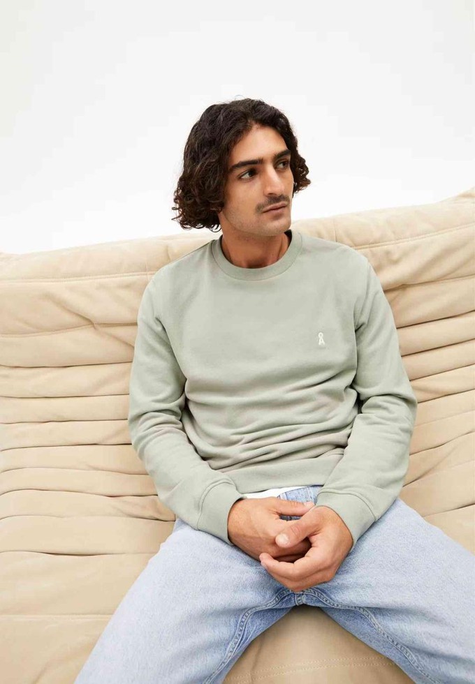 Baaro comfort sweater - Seagreen from Brand Mission