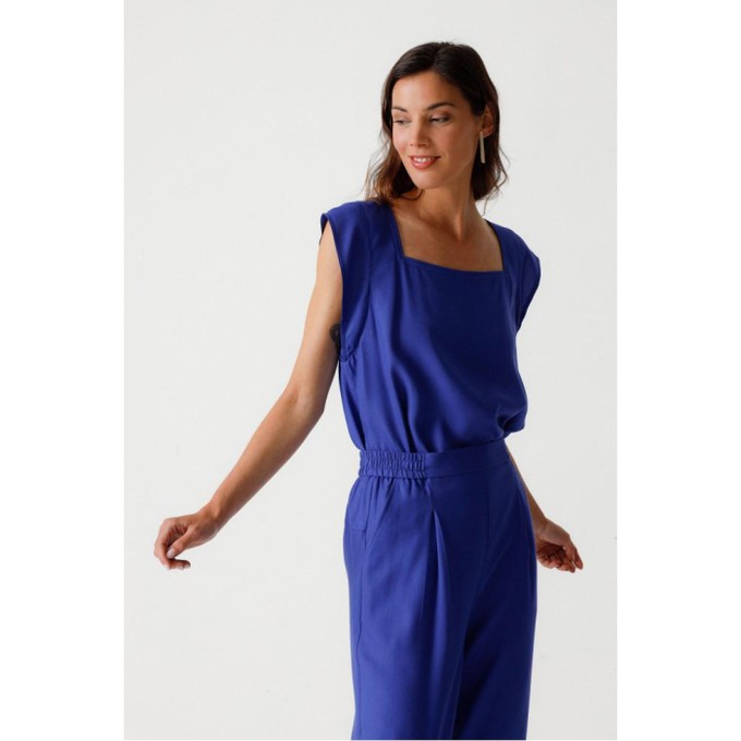 Sare top - royal blue from Brand Mission