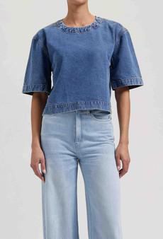 Tess top - stone vintage via Brand Mission