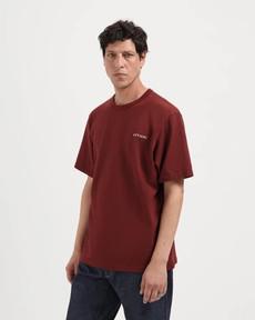 Liam signature t-shirt - brick via Brand Mission