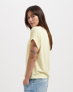 Bella t-shirt - faded yellow from Brand Mission