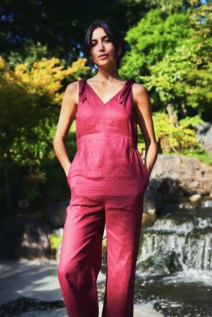 FLOSS jumpsuit - berry from Brand Mission