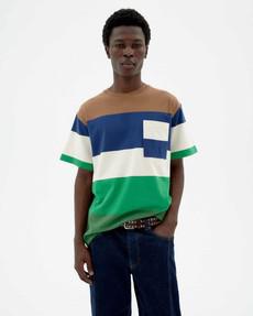 Aaron t-shirt - land stipes via Brand Mission