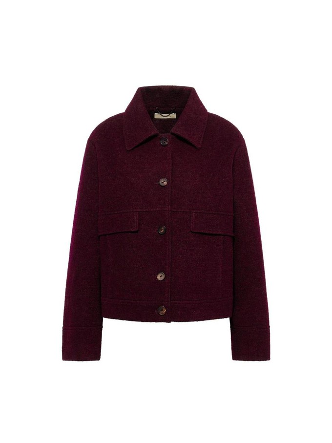 Walkjacke - bordeaux from Brand Mission