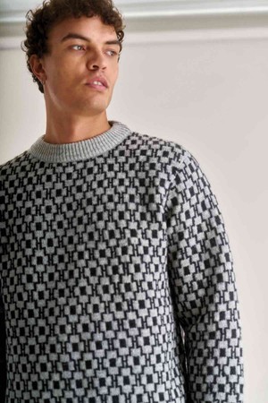 Chai wool jumper - charcoal from Brand Mission