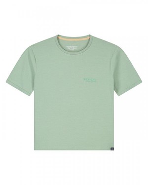 Brenda t-shirt - Pale Green from Brand Mission