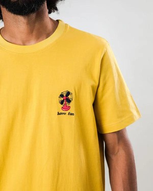 Have Fan t-shirt - yellow from Brand Mission
