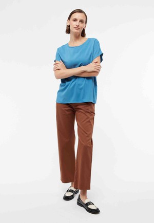 Fenna top - gentle blue from Brand Mission